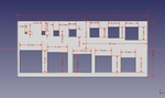 Modelo 3d de Los círculos y los cuadrados de placas de prueba para impresoras 3d