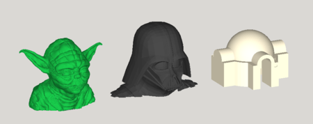  Bottle toppers starwars  3d model for 3d printers