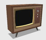  Working miniature television  3d model for 3d printers