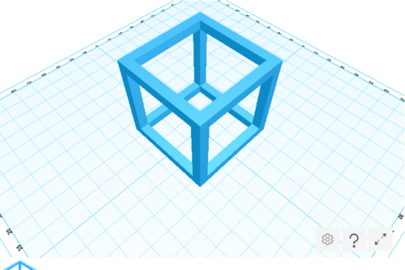  Test cube  3d model for 3d printers