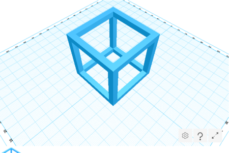 Modelo 3d de Cubo de prueba para impresoras 3d