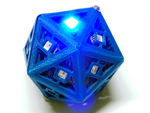 Modelo 3d de Icosaledron: un multi led smart ball para impresoras 3d