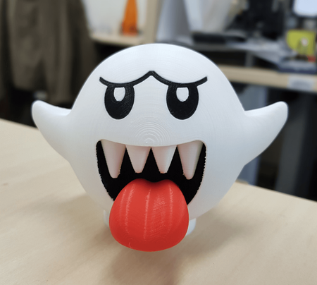 Boo from Mario games - Multi color