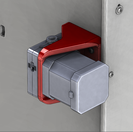  Um2 rear mount feeder bracket  3d model for 3d printers