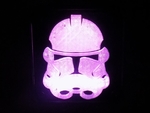 Modelo 3d de Stormtrooper de luz led/lámpara de noche para impresoras 3d