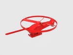  Flying helicopter toy  3d model for 3d printers