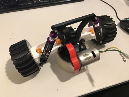  3d printed r/c buggy  3d model for 3d printers