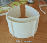  Face shield - post tenebras lux  3d model for 3d printers