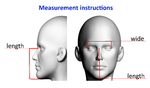 Modelo 3d de (nuevo) covr3d v2.08 - fdm 3d de impresión optimizada de la máscara en 15 tamaños (también para niños) para impresoras 3d