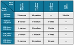 Modelo 3d de (nuevo) covr3d v2.08 - fdm 3d de impresión optimizada de la máscara en 15 tamaños (también para niños) para impresoras 3d