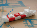  Cas - the modular xyz-cube cargo ship  3d model for 3d printers