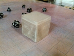 Modelo 3d de Exudado cubo para impresoras 3d
