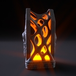  Halloween tomb lamp  3d model for 3d printers