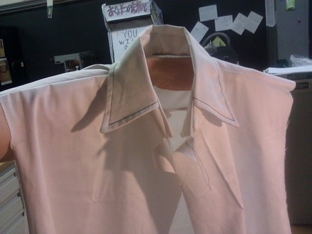 Modelo 3d de Camisa de vestir (de cuello de manga larga) para impresoras 3d