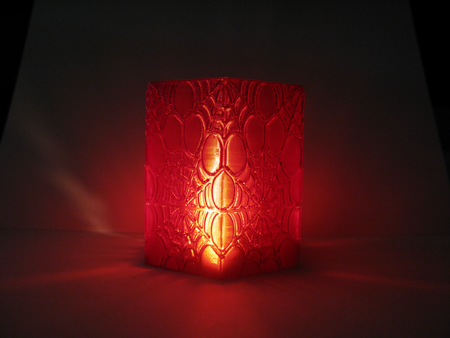 Spider's Web LED Candle holder