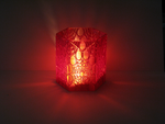  Spider's web led candle holder  3d model for 3d printers