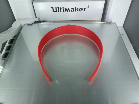  Headband - wide  3d model for 3d printers