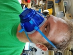 Modelo 3d de Reutilizables máscara de epi alternativa (malamask) para impresoras 3d