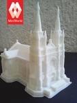 Modelo 3d de Sioux falls catedral para impresoras 3d