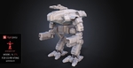 Modelo 3d de Fanart battletech marauder modelo 3d kit de montaje para impresoras 3d