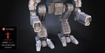 Modelo 3d de Fanart battletech marauder modelo 3d kit de montaje para impresoras 3d