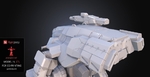 Modelo 3d de Fanart battletech marauder modelo 3d kit de montaje para impresoras 3d