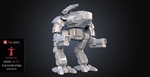 Modelo 3d de Fanart battletech marauder modelo 3d kit de montaje para impresoras 3d