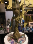  Happy baby groot  3d model for 3d printers