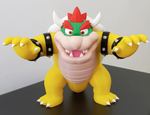 Modelo 3d de Bowser de mario juegos - multi-color para impresoras 3d