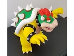 Modelo 3d de Bowser de mario juegos - multi-color para impresoras 3d