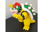 Modelo 3d de Bowser de mario juegos - multi-color para impresoras 3d