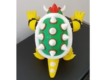  Bowser from mario games - multi-color  3d model for 3d printers