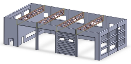 HO Scale Garage