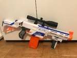  Nerf gun elite sniper scope  3d model for 3d printers