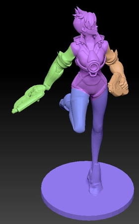  Overwatch - tracer  3d model for 3d printers