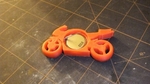  Motorcycle keychain with light  3d model for 3d printers