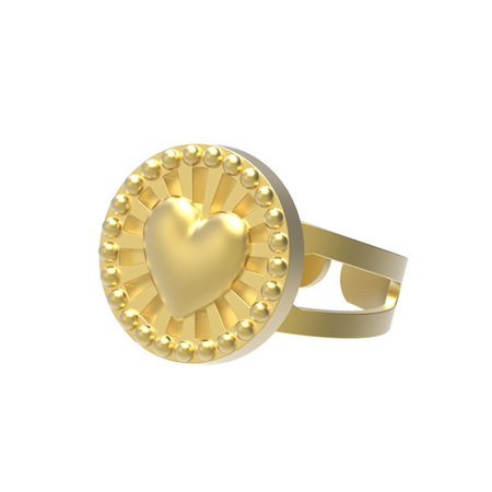 Modelo 3d de Mini de amor preciosa anillo para impresoras 3d