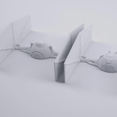  Tie fighter  3d model for 3d printers