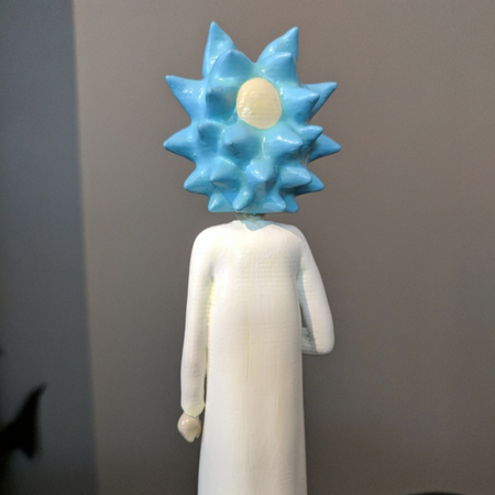  Rick sanchez [rick and morty]  3d model for 3d printers