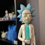  Rick sanchez [rick and morty]  3d model for 3d printers