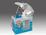  Polar bear with seal (automata)   3d model for 3d printers