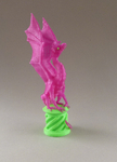  Aria the dragon (for dual extrusion)  3d model for 3d printers