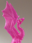 Modelo 3d de Aria el dragón (de doble extrusión) para impresoras 3d
