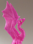  Aria the dragon (for dual extrusion)  3d model for 3d printers