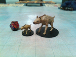 Modelo 3d de La hiena y la hiena gigante  para impresoras 3d