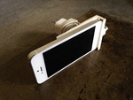 Modelo 3d de El iphone 5 de la toma de corriente de pared dock para impresoras 3d