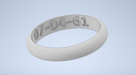  Ring  3d model for 3d printers