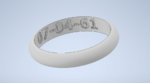 Modelo 3d de Anillo para impresoras 3d