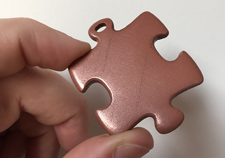 Puzzle Piece Medallion