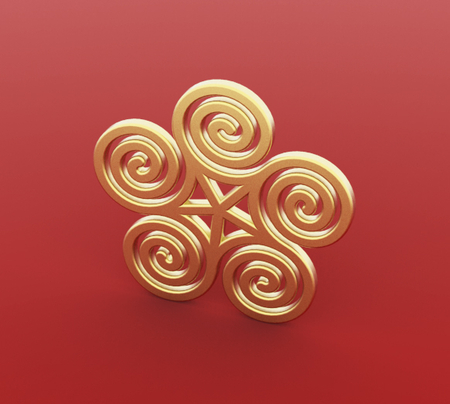 Spiral Earring Pendant